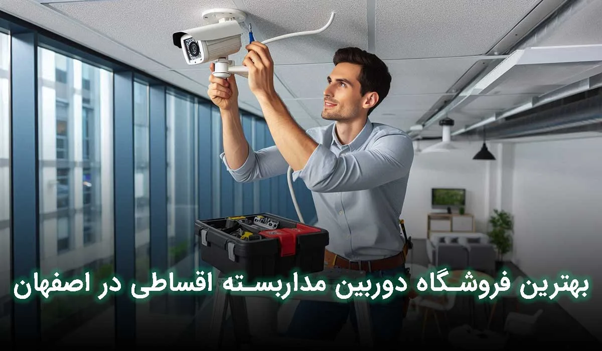 5تا از بهترین فروشگاه دوربین مدار بسته اقساطی اصفهان +آدرس،تلفن