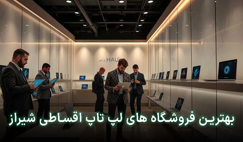 5 تا از بهترین فروشگاه های لپ تاپ اقساطی شیراز + آدرس، تلفن
