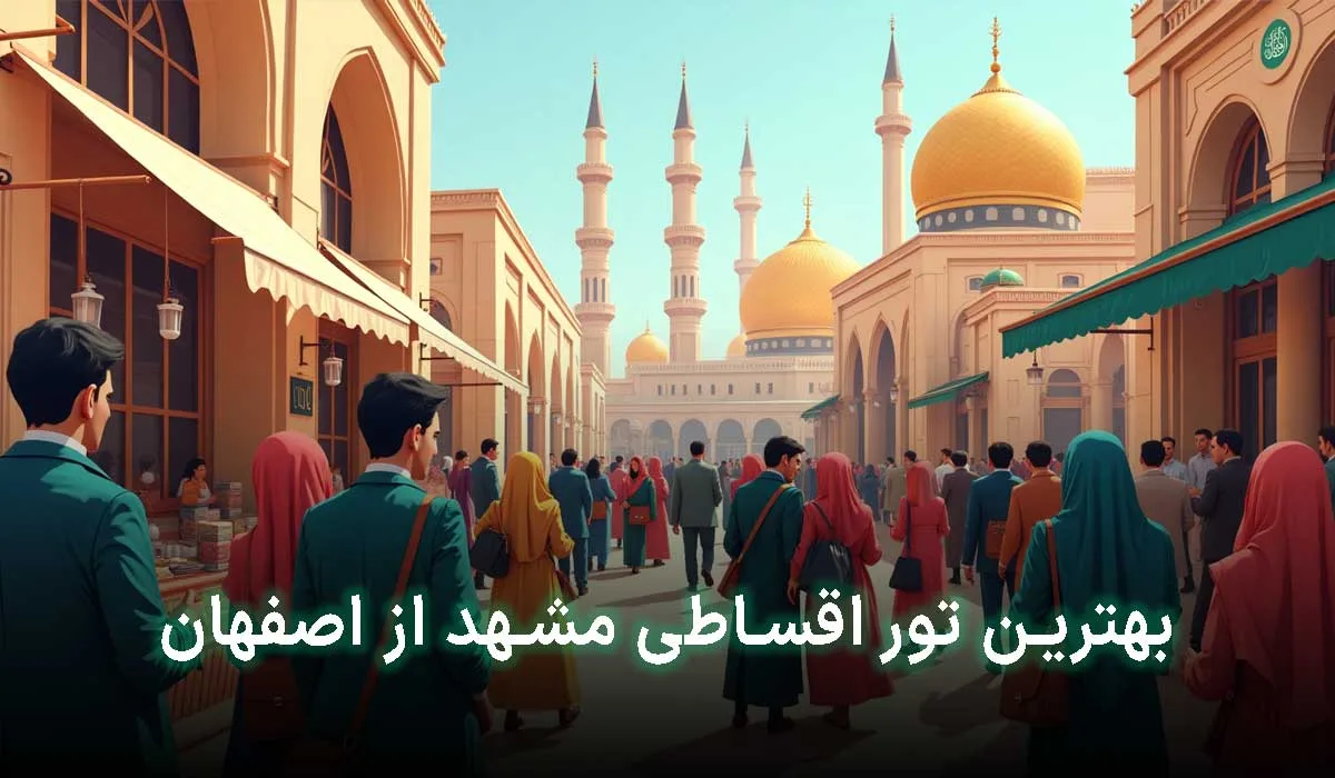 5 تا از بهترین تور اقساطی از اصفهان به مشهد +آدرس ،تلفن