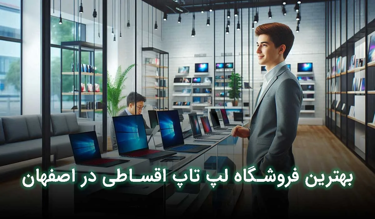 5 تا از بهترین فروشگاه لپ تاپ اقساطی در اصفهان + آدرس ، تلفن
