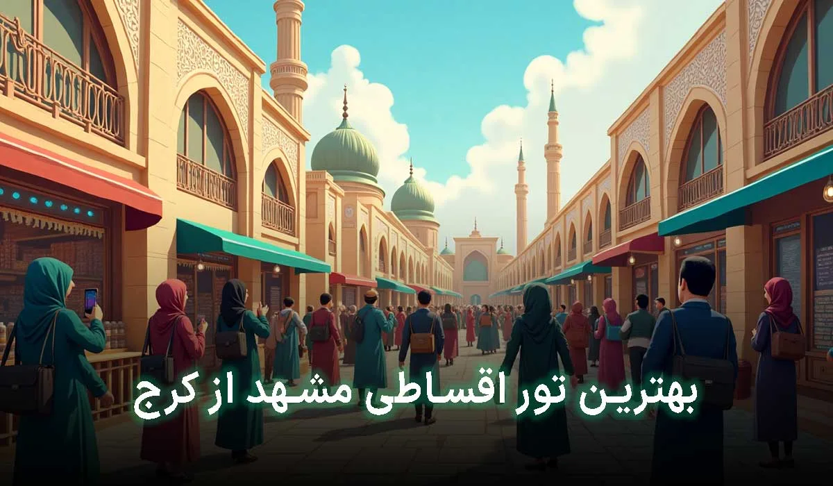5 تا از بهترین تور مشهد اقساطی کرج + آدرس،تلفن