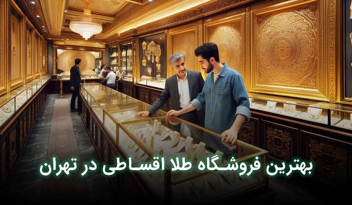5 تا از بهترین فروشگاه طلا قسطی تهران+ آدرس، تلفن